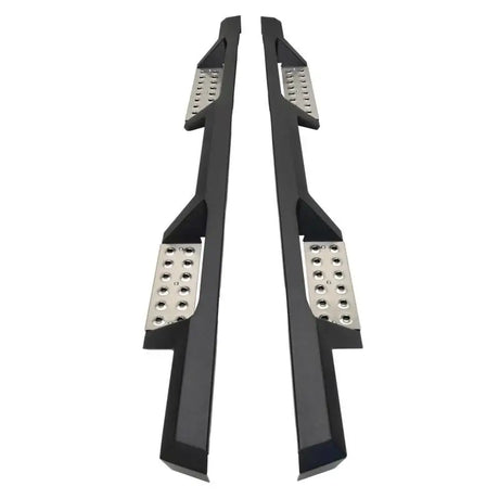 Westin 2024 Toyota Tacoma Double Cab HDX Stainless Drop Nerf Step Bars - Textured Black - Westin