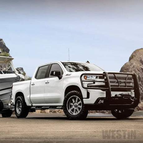 Westin Chevrolet Silverado 1500 19-21 (Excl. 2019 Silverado LD) HDX Winch Mount Grille Guard - Westin