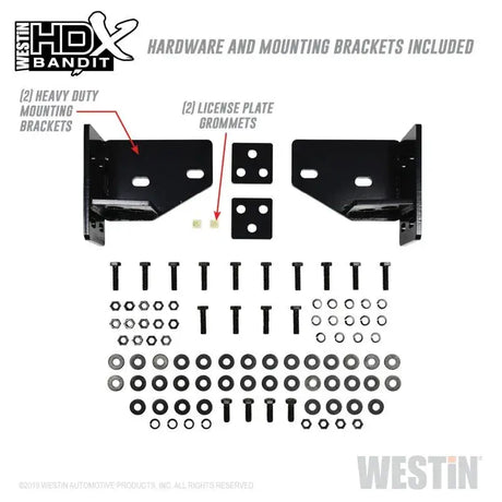 Westin/HDX Bandit 11-16 Ford F-250 / F-350 Front Bumper - Black - Bumpers