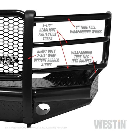 Westin/HDX Bandit 11-16 Ford F-250 / F-350 Front Bumper - Black - Bumpers