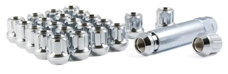 Wheel Installation Kit 6 Lug Kit; 14 Millimeter X 1.5 Thread Size; 60 Degree Conical; Spline Drive; Acorn Open End;