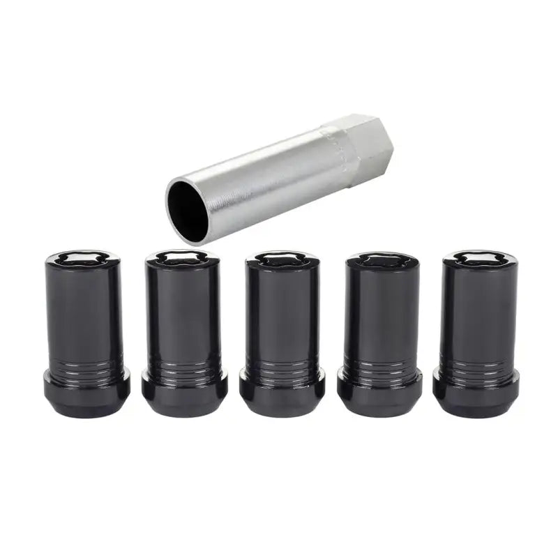 Wheel Lock Lug Nut Lock; 14 Millimeter x 1.5 Thread Size; 60 Degree Conical; Tuner Use With Alloy Wheels Only; 0.91