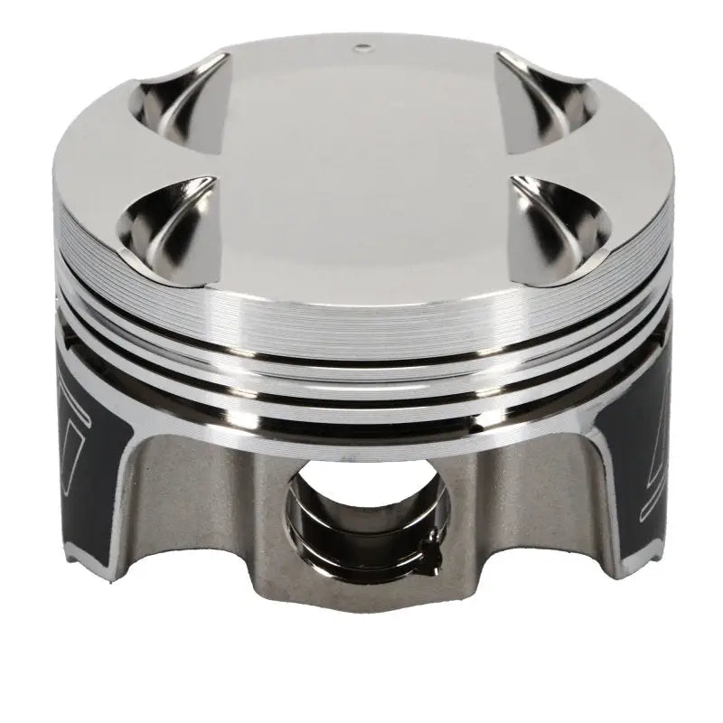 Shiny metal piston from Wiseco Mitsu 4G64 with 4G63 heads E85 kit