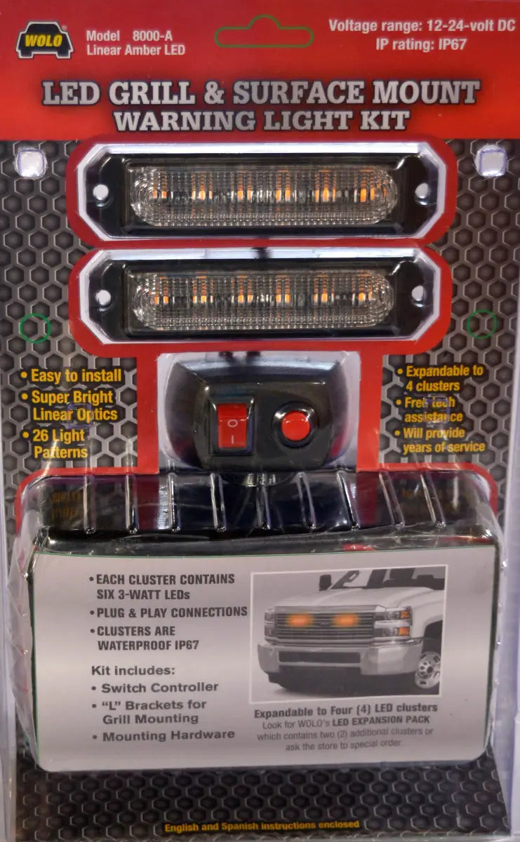 8000-A Warning Light