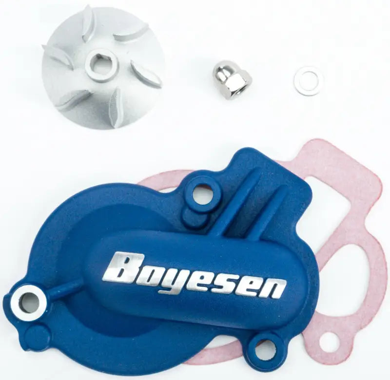WPK-44CL Boyesen Waterpump Cover & Impeller Kit Blue Ktm/Hus/Gas - RV and Auto Parts