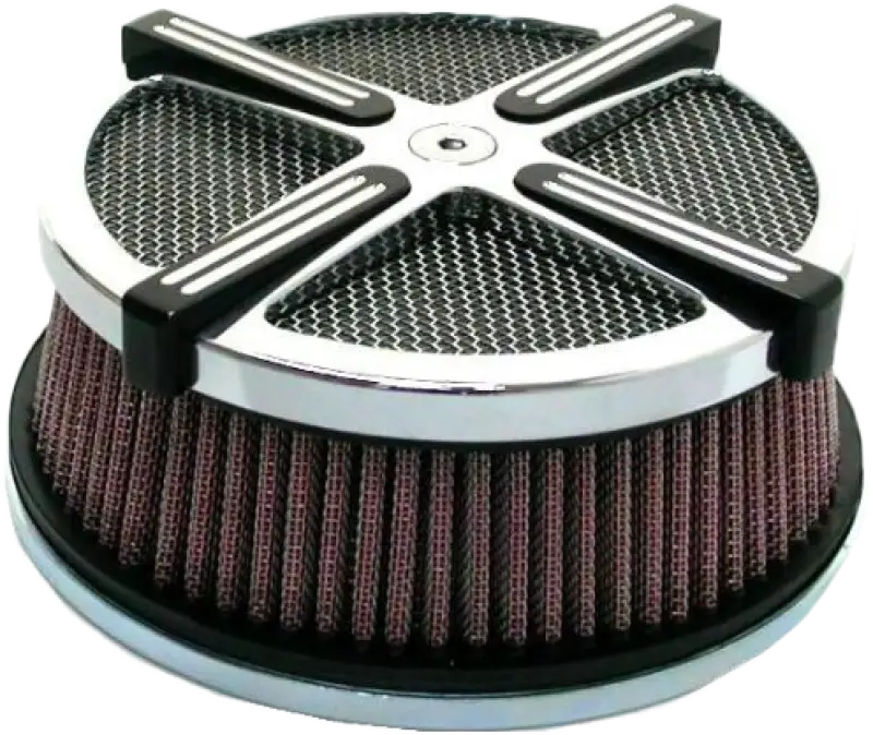X Force Air Cleaner Kit Chrome/Black - HARDDRIVE