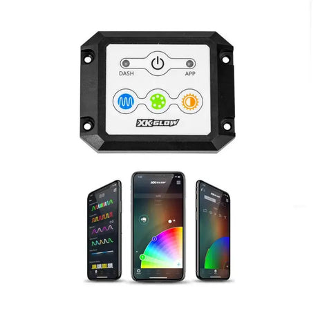 XK Glow Dash Surface Mount XKCHROME Controller (Dual Mode) - Programmers & Chips