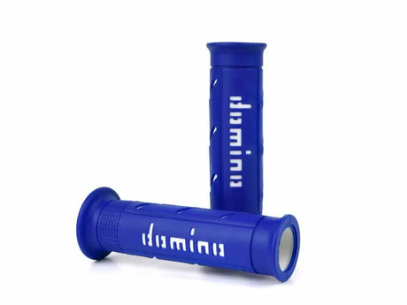 Xm2 Grips Blue/White Pair - DOMINO RACING