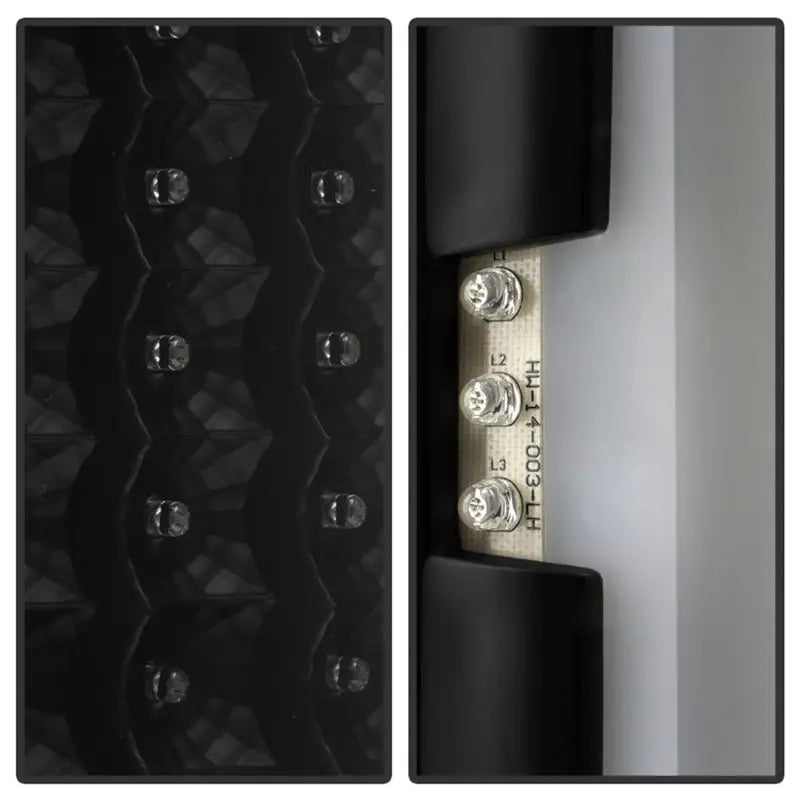 XTune LED tail light assembly for 09-18 Dodge Ram 1500 - sleek black design