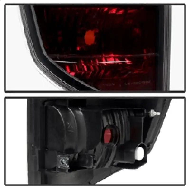 Xtune Honda Ridgeline Pickup 06-08 OEM Style Tail Lights Red Smoked ALT-JH-HRID06-OE-RSM - Truck & Automotive