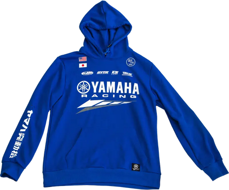 Yamaha Factory Sweatshirt Blue Lg - D-COR