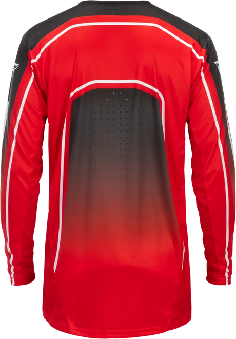 Youth Rayce Bicycle Jersey Red/Black/White Yl - FLY RACING