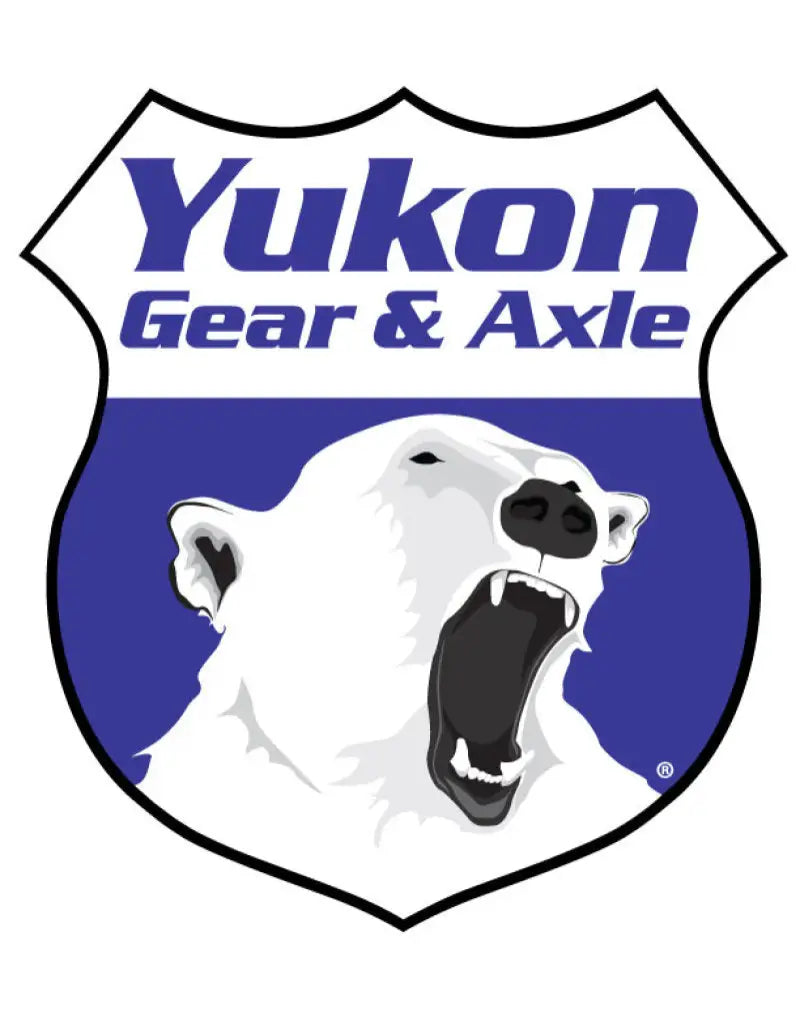 Yukon Gear & Axle logo featuring a roaring polar bear on a blue and white shield.