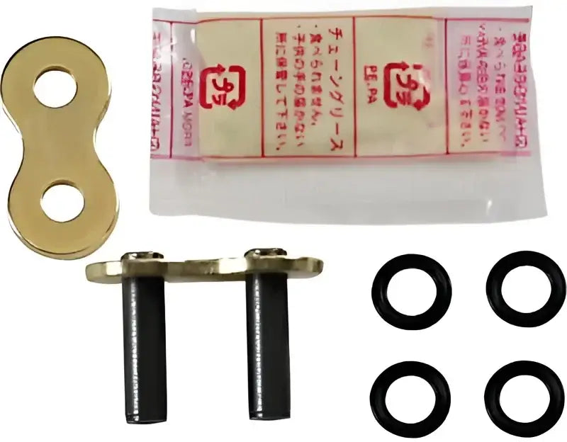 Motorcycle chain master link kit for ZJ525VX3G D.I.D Master Link Rivet 525Vx3 Gold