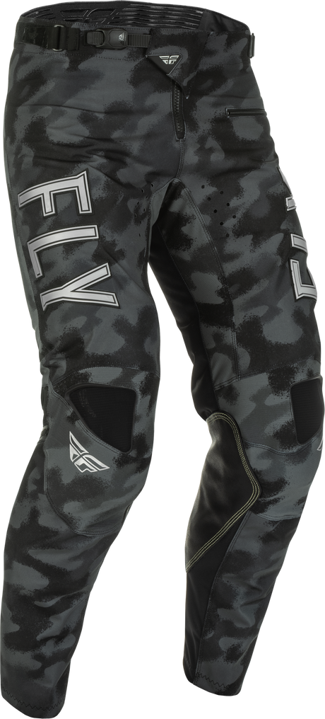 Fly Racing Fly Racing 375-53428 Kinetic S.E. Tactic Pants Black/Grey Camo Sz 28