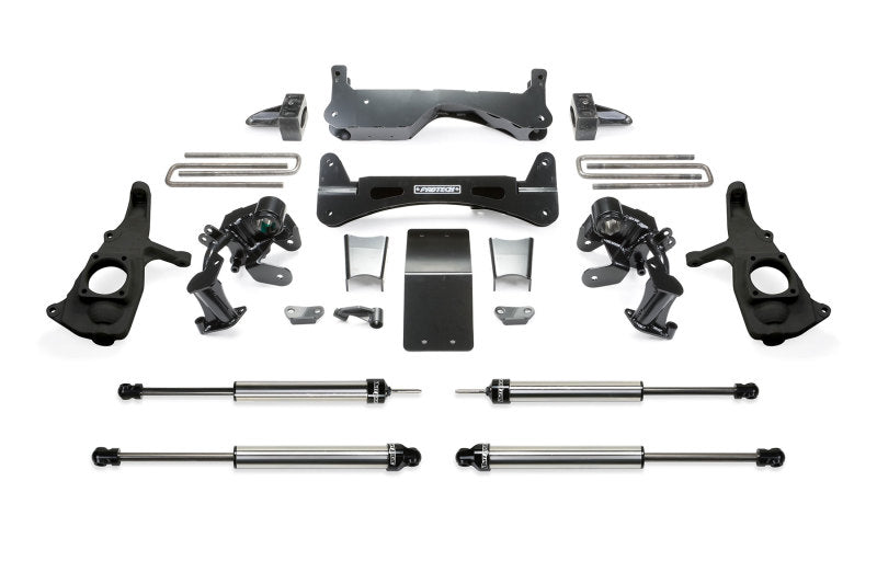 Fabtech 11-19 GM 2500HD 2WD/4WD 6in RTS System w/DL Shocks