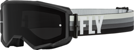 Fly Racing Fly Racing 37-51492 Zone Goggle Black/Grey W/ Dark Smoke Lens