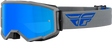 Fly Racing Fly Racing 37-51495 Zone Goggle Grey/Blue W/ Sky Blue Mirror/Smoke Lens