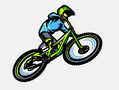 Dynamic cyclist showcasing Bike Accessories and Gear for Every Adventure, perfect for enhancing your riding experience.