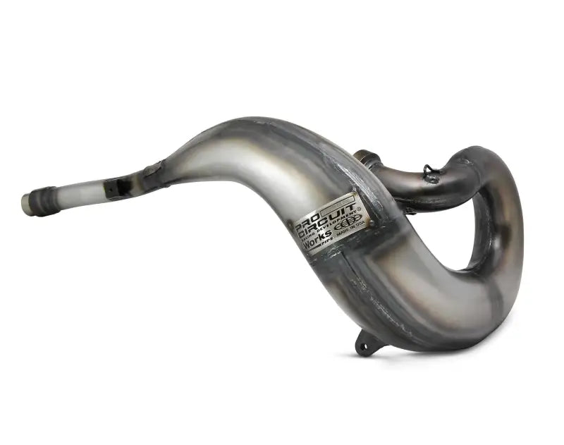 Black curved powersports exhaust pipe from the Exhaust collection, perfect for exhaust systems