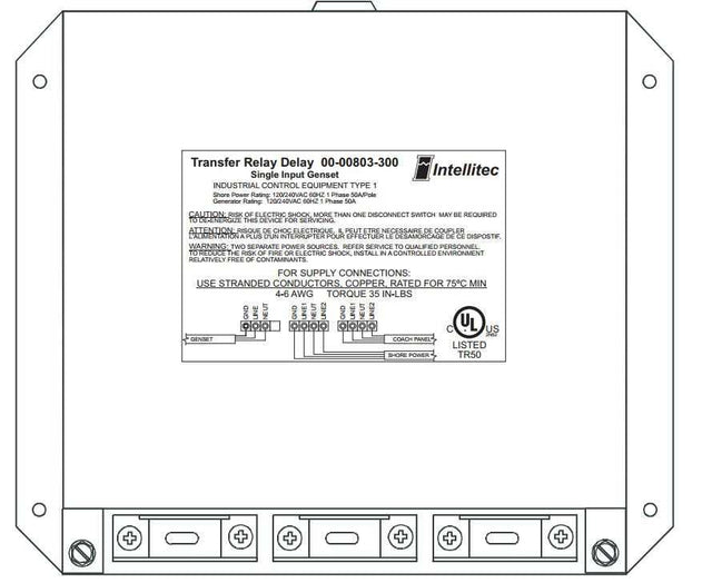 00-00803-300 Power Transfer Switch Relay