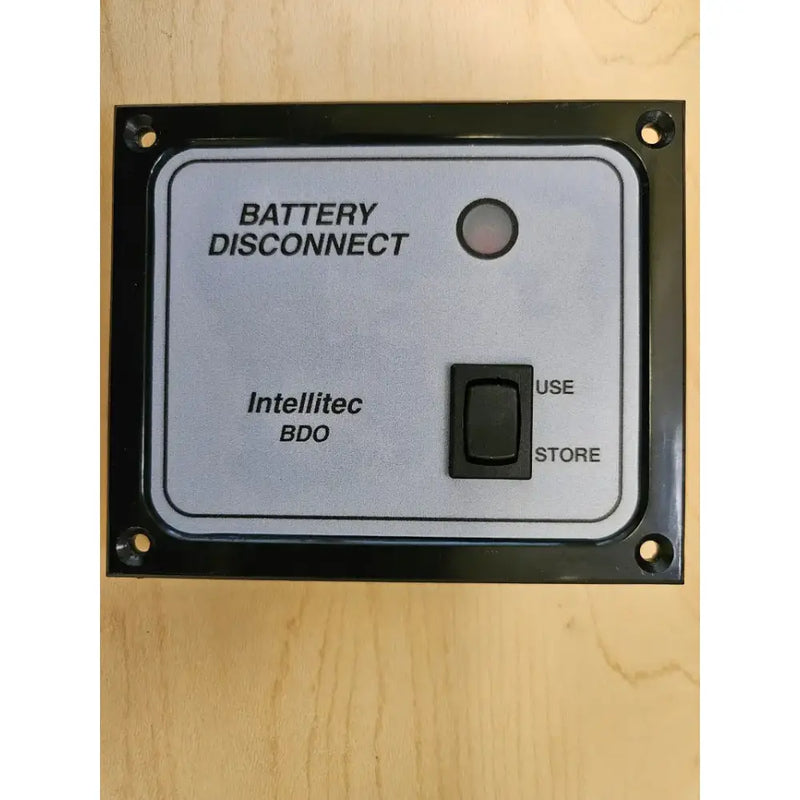 Intellitec Battery Disconnect Switch Panel - Black/Silver with Limited 90 Day Warranty - RV and Auto Parts