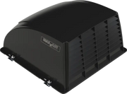 Maxxair Vent Maxxair I+ Vent Cover Black, 14x14 Inch Roof Vent Cover, Vented Design for Efficient Air Circulation, Durable Polyethylene, Exterior Dome Mount, 19-1/4 Inch Length, 18-1/2 Inch Width.