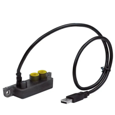 Black Gemeco ST10 Simnet sensor with USB cable for ST10 Simnet programming toolkit