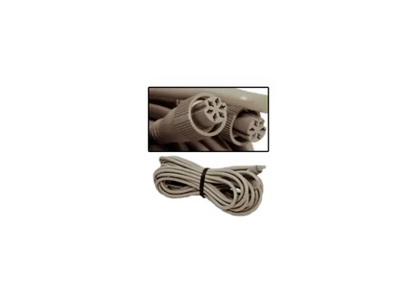 Gray furuno nmeacable with 2x6pinconnector and multi-pin connectors, 10M length