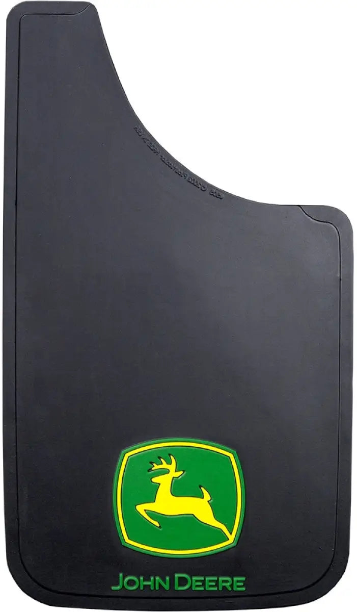 Black John Deere mud guard for easy fit on John Deere tractors and equipment