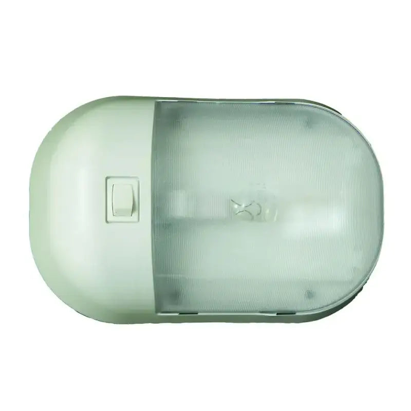 White light fixture with switch, 001-901XPB Creative Pro Command Omega, designed for precision and efficiency in RV, automotive, powersports, off-road, marine, and truck accessories applications, ideal for both interior and exterior use, RV Lighting, Audio & Electronics, AVADA - Best Sellers