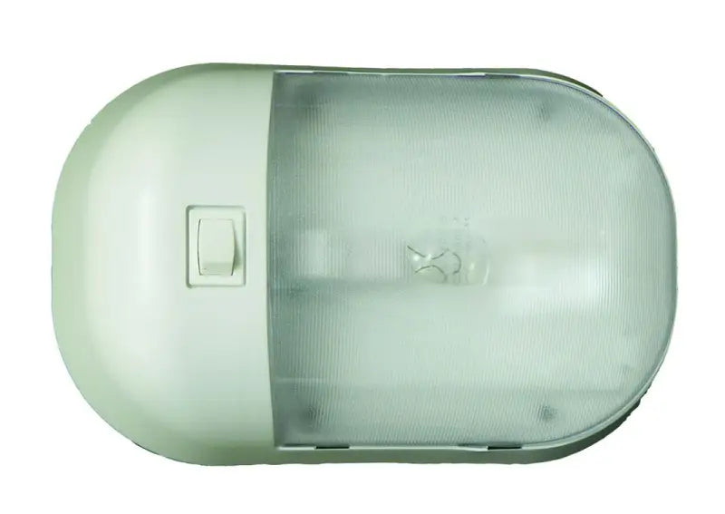 White light fixture with switch, 001-901XPB Creative Pro Command Omega, designed for precision and efficiency in RV, automotive, powersports, off-road, marine, and truck accessories applications, ideal for both interior and exterior use, RV Lighting, Audio & Electronics, AVADA - Best Sellers