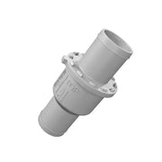 Gray plastic pipe connector for Attwood Marine ASM-Grommet Check Valve system