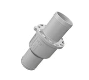 Gray plastic pipe connector for Attwood Marine ASM-Grommet Check Valve system