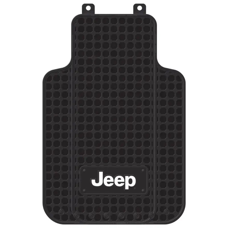 Black rubber Jeep floor mats from 001521R01 Plasticolor for durable plasticolor floor mats