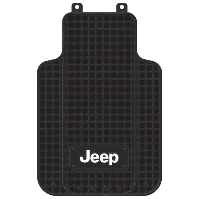 Black rubber Jeep floor mats from 001521R01 Plasticolor for durable plasticolor floor mats