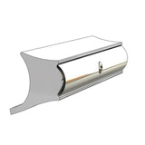 V21-1025WHC20D Taco Metals Rigid Rub Rail Frosty White 20