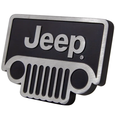 002291R01 Plasticolor Jeep Grill Hitch Cover - Trailer