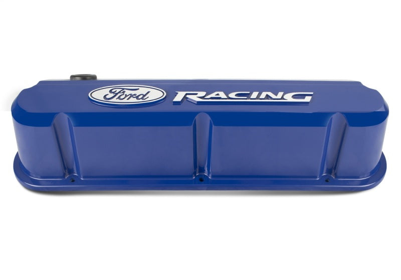 Ford Racing 302-136 Ford Racing 289-351 Slant Edge Blue Valve Cover