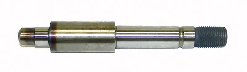 Metal impeller shaft Kaw with varying diameters, rounded tip, threaded end for 003-109-04