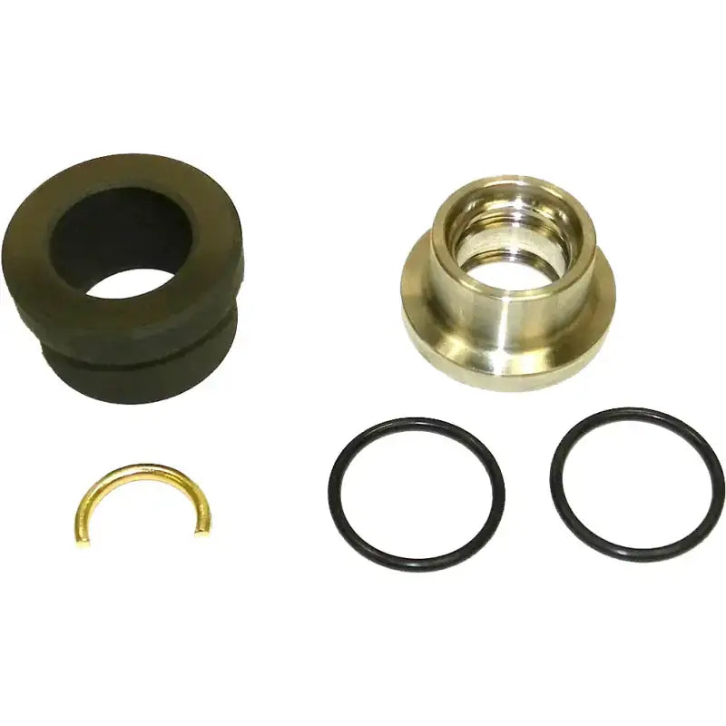 Assorted mechanical parts for drive shaft repair in the 003-110K Wsm Drive Shaft Repair Kit S D