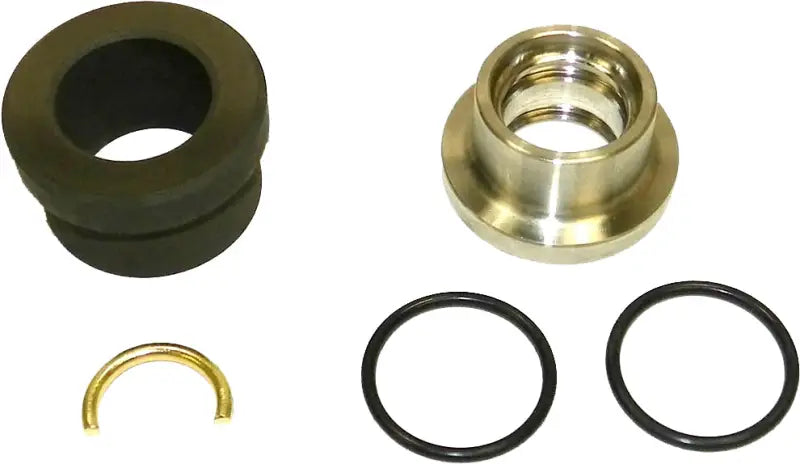 Assorted mechanical parts for drive shaft repair in the 003-110K Wsm Drive Shaft Repair Kit S D