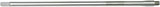 Silver drive shaft for Sea Doo, tapered metal tube part of drive shaft sea system