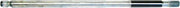 Silver-colored metal drive shaft extension with black grip for Polaris shaft repair