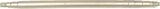Drive shaft Sea Doo with cylindrical metallic design and stepped sections for performance