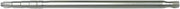 Solid metal driveshaft Sea Doo with stepped grooved end and flange for Sea Doo boats