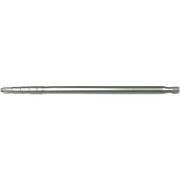 Solid metal driveshaft Sea Doo with stepped grooved end and flange for Sea Doo boats