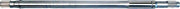 Chrome-plated drive shaft Sea Doo with threaded end and smooth reflective surface
