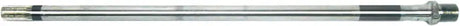 Metallic linear drive shaft Kawasaki with threaded ends for Kawasaki bikes