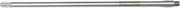 Shiny metal drive shaft Sea Doo with stepped section and hex end for repair or upgrade